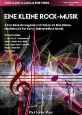 Eine Kleine Rock-Musik Concert Band sheet music cover